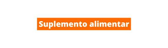 Suplemento alimentar